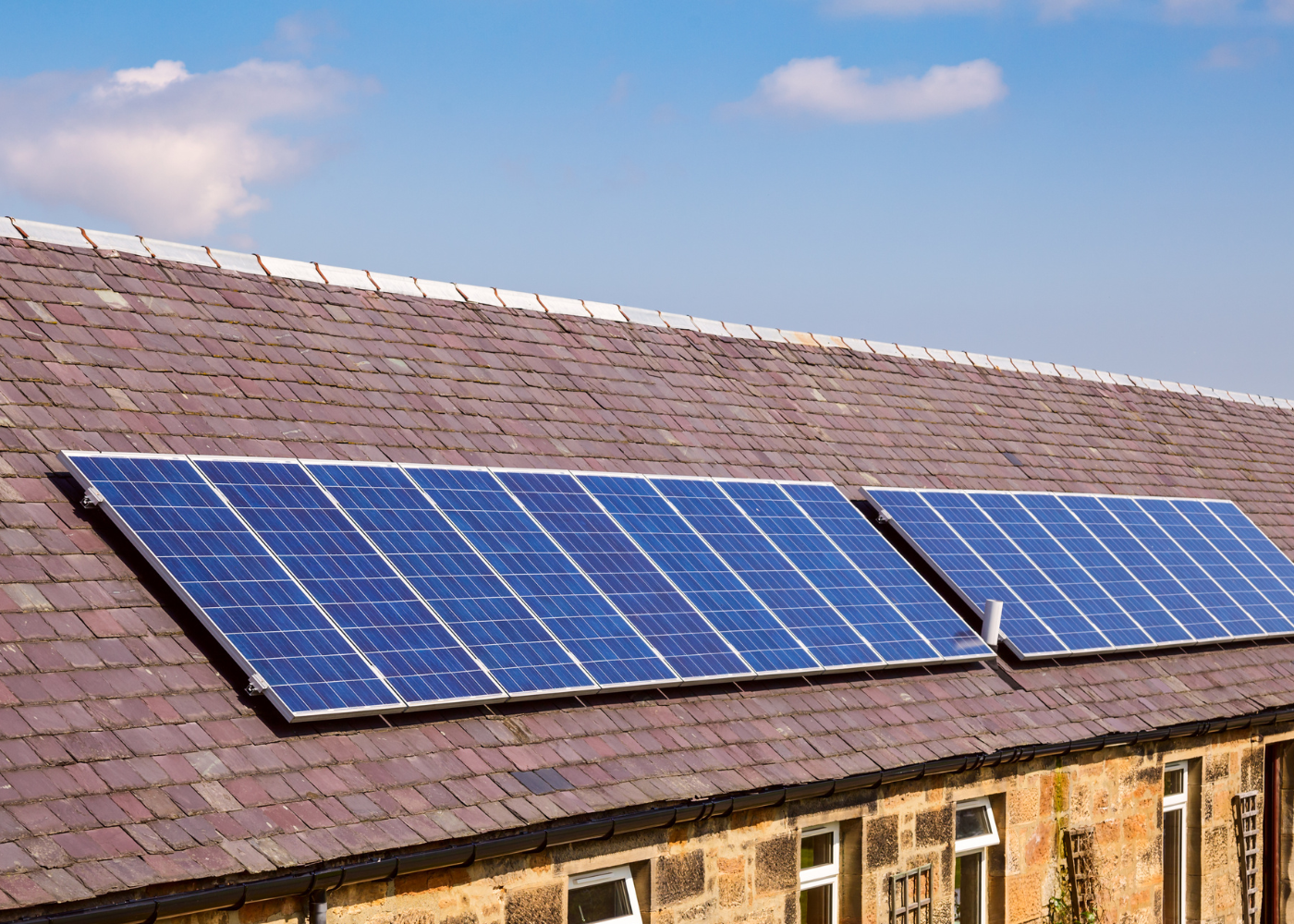 Schrägdachbefestigung Solarmodule